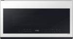 Samsung Bespoke 2.1 Cu. Ft. Over-the-Range Microwave Sensor Cooking Wi-Fi Connectivity White Glass from Kings Outlet