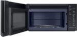 Samsung Bespoke 2.1 Cu. Ft. Over-the-Range Microwave Sensor Cooking Wi-Fi Connectivity White Glass from Kings Outlet