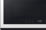 Samsung Bespoke 2.1 Cu. Ft. Over-the-Range Microwave Sensor Cooking Wi-Fi Connectivity White Glass from Kings Outlet