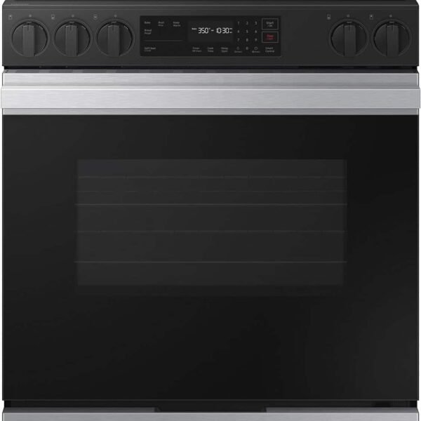 Samsung Bespoke 6.0 Cu. Ft. Slide-In Gas Range Precision Knobs Stainless Steel from Kings Outlet