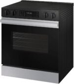 Samsung Bespoke 6.3 Cu. Ft. Slide-In Electric Range Precision Knobs Stainless Steel from Kings Outlet