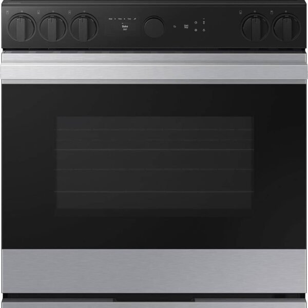 Samsung Bespoke 6.0 Cu. Ft. Slide-In Gas Range Air Sous Vide Stainless Steel from Kings Outlet