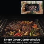 Samsung Bespoke 6.0 Cu. Ft. Slide-In Gas Range Smart Oven Camera White Glass from Kings Outlet