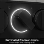 Samsung Bespoke 6.0 Cu. Ft. Slide-In Gas Range Smart Oven Camera White Glass from Kings Outlet