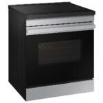 Samsung Bespoke 6.3 Cu. Ft. Slide-In Electric Induction Range Anti-Scratch Glass Cooktop Stainless Steel from Kings Outlet