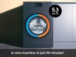 Samsung 5.3 cu. ft. Bespoke AI Ventless Smart All-In-One Front Load Washer/Electric Dryer Combo from Kings Outlet
