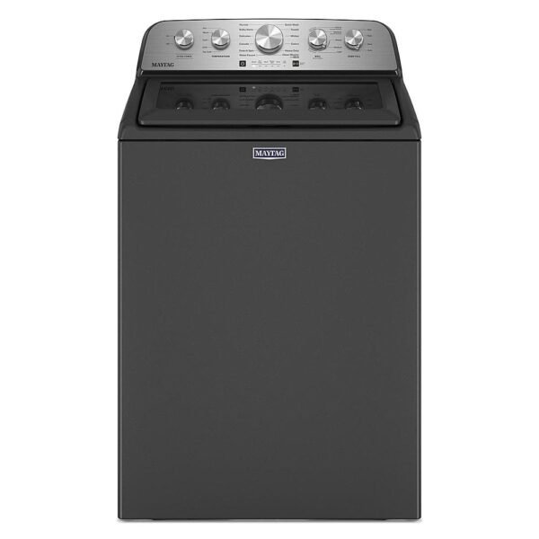 Maytag 4.8 Cu. Ft. High Efficiency Top Load Washer Extra Power Button Volcano Black from Kings Outlet