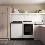 Samsung 5.5 Cu. Ft. High-Efficiency Smart Top Load Washer Auto Dispense System Ivory from Kings Outlet