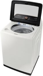 Samsung 5.5 Cu. Ft. High-Efficiency Smart Top Load Washer Auto Dispense System Ivory from Kings Outlet