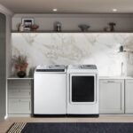 Samsung 5.2 Cu. Ft. High-Efficiency Smart Top Load Washer Super Speed Wash White from Kings Outlet