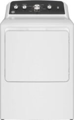 GE 7.2 Cu. Ft. Electric Dryer Long Venting up to 120 Ft White Matte from Kings Outlet