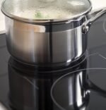 GE 30" Built-In Electric Cooktop Stainless Steel on Black from Kings Outlet