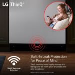 LG 24" Top Control Smart Built-in Stainless Steel Tub Dishwasher 3rd Rack QuadWash Pro from Kings Outlet