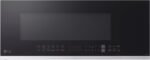 LG 1.3 Cu. Ft. Low-Profile Over-The-Range Microwave Sensor Cook Zero Clearance Door Black from Kings Outlet