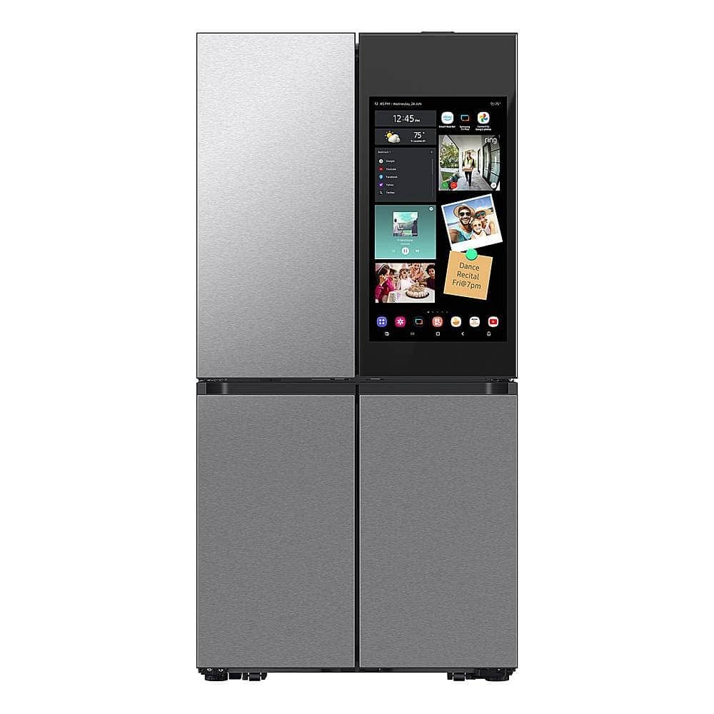Samsung Bespoke 29 Cu. Ft. 4-Door Flex French Door Smart Refrigerator AI Family Hub+ from Kings Outlet