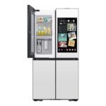 Samsung Bespoke 23 Cu. Ft. 4-Door Flex French Door Counter Depth Refrigerator AI Family from Kings Outlet