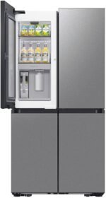 Samsung Bespoke 23 Cu. Ft. 4-Door Flex French Door Counter Depth Refrigerator Auto Open from Kings Outlet