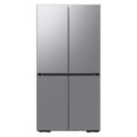 Samsung Bespoke 23 Cu. Ft. 4-Door Flex French Door Counter Depth Refrigerator Beverage Center from Kings Outlet