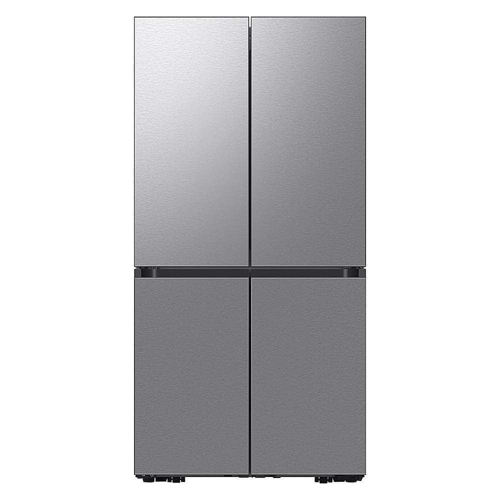 Samsung Bespoke 23 Cu. Ft. 4-Door Flex French Door Counter Depth Refrigerator Beverage Center from Kings Outlet