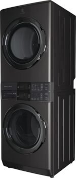 Electrolux Laundry Tower Single Unit Front Load 4.5 Cu. Ft. Washer 8 Cu. Ft. from Kings Outlet