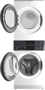 Electrolux Laundry Tower Single Unit Front Load 4.4 Cu. Ft. Washer 8 Cu. Ft. from Kings Outlet