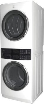 Electrolux Laundry Tower Single Unit Front Load 4.5 Cu. Ft. Washer 8 Cu. Ft. from Kings Outlet