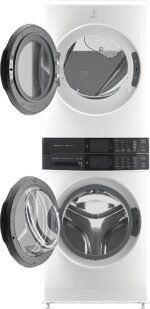 Electrolux Laundry Tower Single Unit Front Load 4.5 Cu. Ft. Washer 8 Cu. Ft. from Kings Outlet