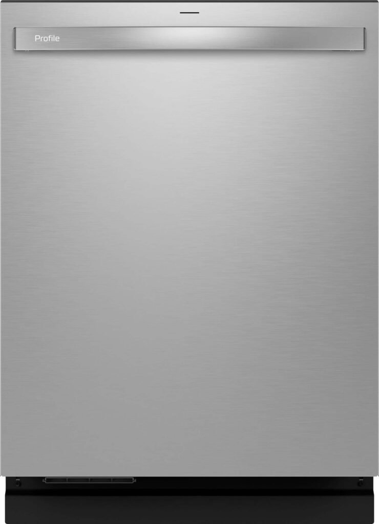 GE Profile 24" Top Control Smart Built-In Stainless Steel Tub Dishwasher 3rd Rack Dedicated from Kings Outlet