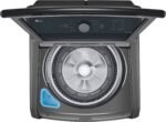 LG 4.1 Cu. Ft. High-Efficiency Top Load Washer TurboDrum Technology Monochrome Grey from Kings Outlet