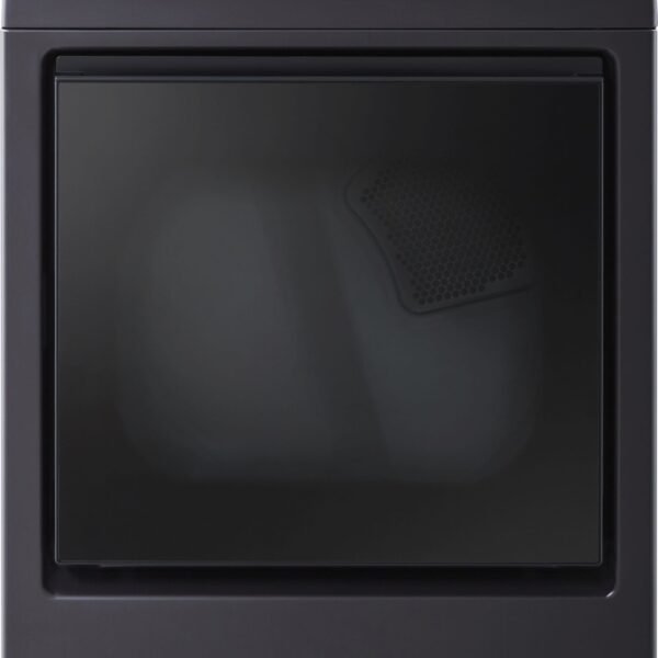 LG 7.3 Cu. Ft. Smart Electric Dryer Steam EasyLoad Door Matte Black from Kings Outlet