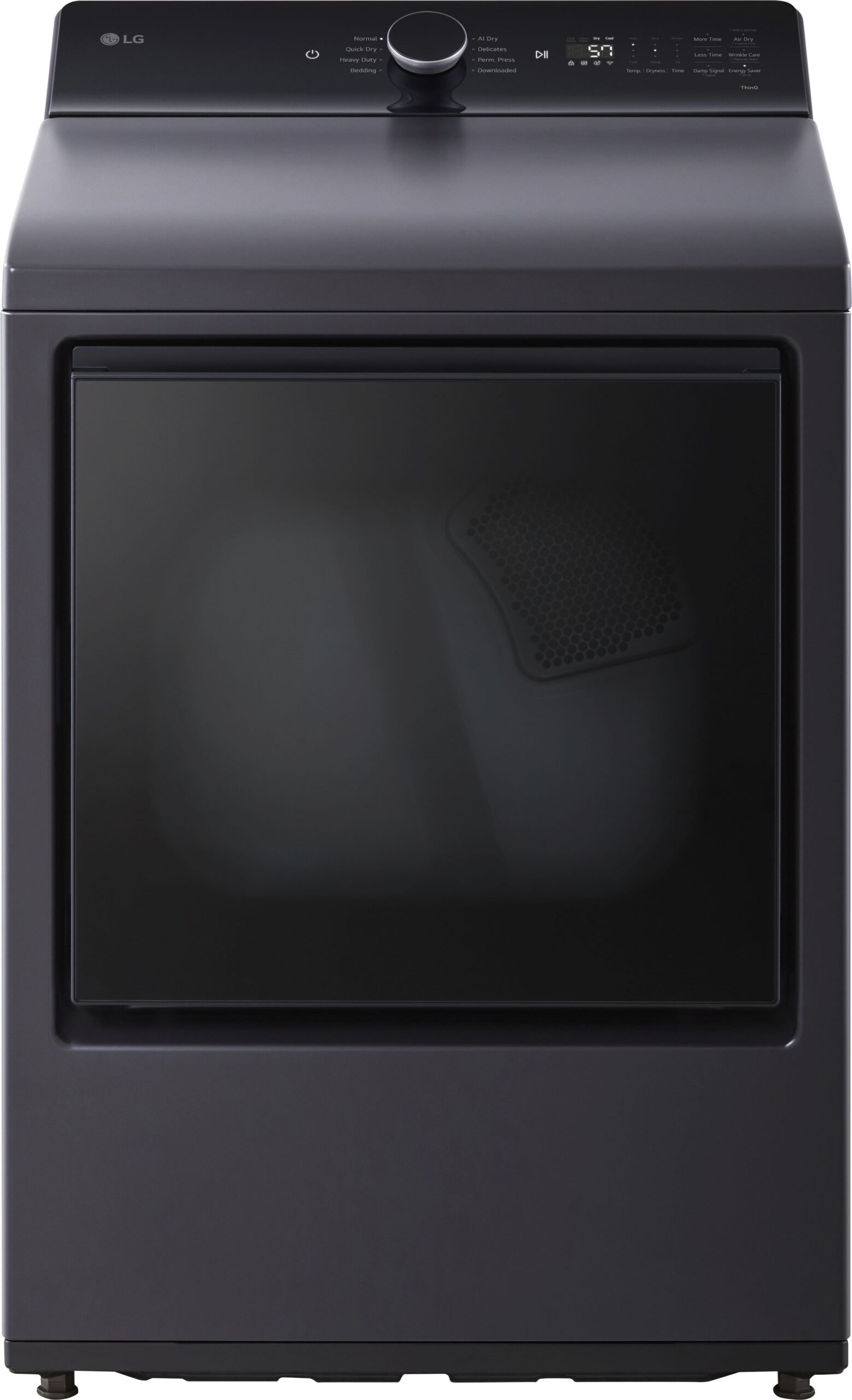 Kings Outlet LG 7.3 Cu. Ft. Smart Gas Dryer EasyLoad Door Matte Black LG 7.3 Cu. Ft. Smart Gas Dryer EasyLoad Door Matte Black from Kings Outlet