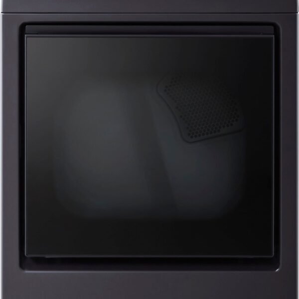 LG 7.3 Cu. Ft. Smart Electric Dryer EasyLoad Door Matte Black from Kings Outlet