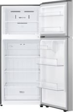LG 17.5 Cu. Ft. Garage Ready Top-Freezer Refrigerator Reversible Doors Stainless Steel from Kings Outlet