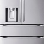 LG Counter-Depth MAX 24.5 Cu. Ft. 4-Door French Door Smart Refrigerator Full-Convert Drawer Stainless from Kings Outlet