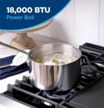 GE 5.3 Cu. Ft. Slide-In Gas Convection Range Steam Cleaning EasyWash Tray Stainless Steel from Kings Outlet