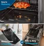 GE 5.3 Cu. Ft. Slide-In Electric Convection Range Steam Cleaning EasyWash Oven Tray Stainless from Kings Outlet
