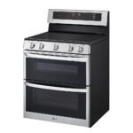 LG 7.3 Cu. Ft. Freestanding Double Oven Electric True Convection Range EasyClean Air Fry from Kings Outlet