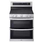 LG 7.3 Cu. Ft. Freestanding Double Oven Electric True Convection Range EasyClean Air Fry from Kings Outlet
