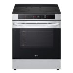 LG 6.3 Cu. Ft. Smart Slide-in Electric Induction Convection Range EasyClean Air Fry Stainless from Kings Outlet
