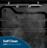 GE 5.3 Cu. Ft. Freestanding Electric Range Self-Clean Steam Cleaning Option Crisp Mode Slate from Kings Outlet