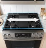 GE 5.3 Cu. Ft. Freestanding Gas Convection Range Steam Cleaning EasyWash Oven Tray Slate from Kings Outlet