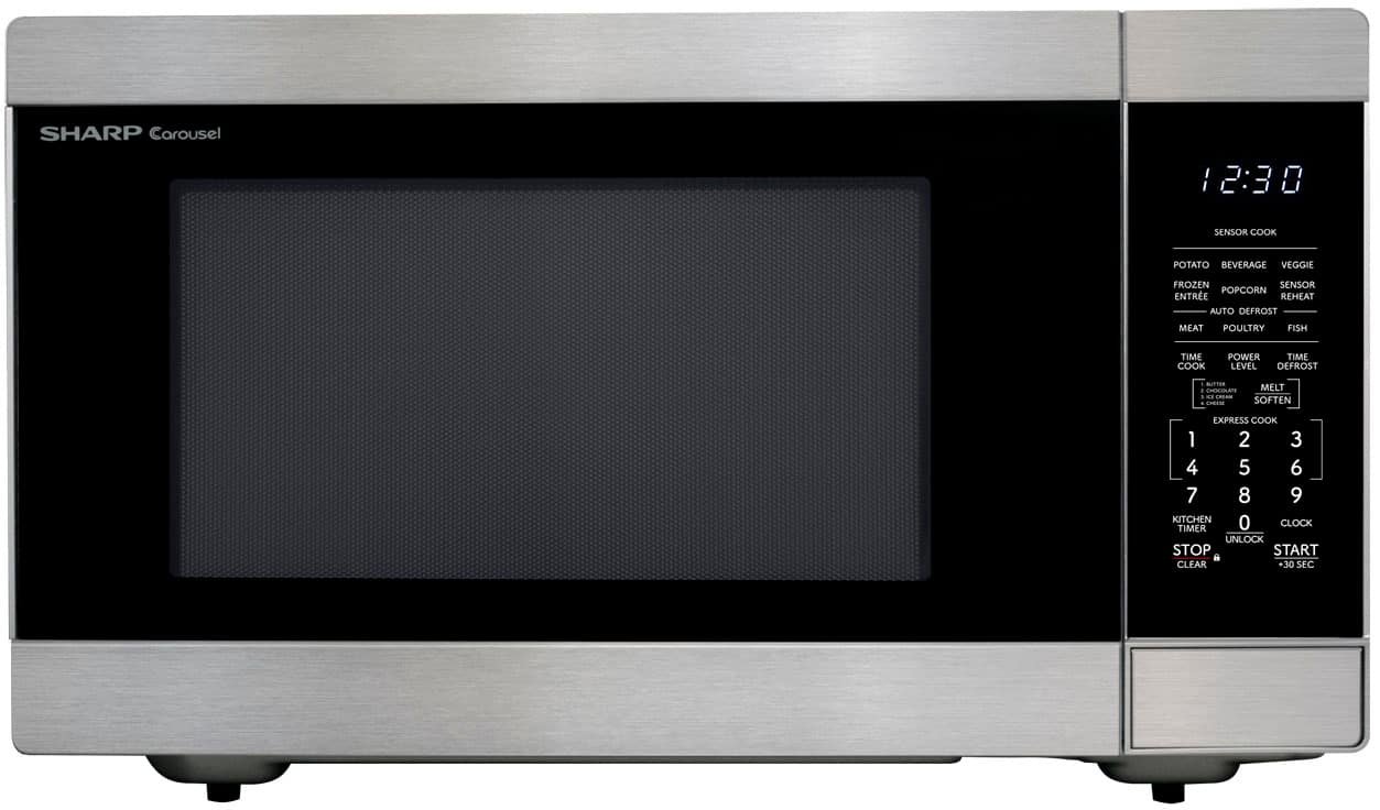 Kings Outlet Sharp 2.2 cu. ft. 1200W Microwave Inverter Cooking Stainless Stainless Steel Sharp 2.2 cu. ft. 1200W Microwave Inverter Cooking Stainless Stainless Steel from Kings Outlet