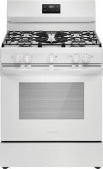 Frigidaire 5.1 Cu. Ft Freestanding Gas Range Quick Boil Burner White from Kings Outlet