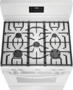 Frigidaire 5.1 Cu. Ft Freestanding Gas Range Quick Boil Burner White from Kings Outlet