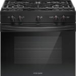 Frigidaire 5.1 Cu. Ft Freestanding Gas Range Quick Boil Burner Black from Kings Outlet