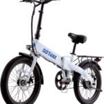 GoTrax Z4 LITE Folding eBike 25mi Max Operating Range 20mph Max Speed White from Kings Outlet