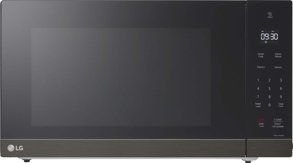 LG 2.0 Cu. Ft. Countertop Microwave Sensor Cooking Smart Inverter Black Stainless Steel from Kings Outlet