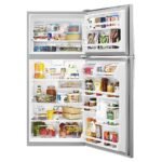 Whirlpool 18.2 Cu. Ft. Top-Freezer Refrigerator Monochromatic Stainless Steel from Kings Outlet