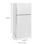 Whirlpool 18.2 Cu. Ft. Top-Freezer Refrigerator White from Kings Outlet