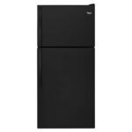 Whirlpool 18.2 Cu. Ft. Top-Freezer Refrigerator Black from Kings Outlet